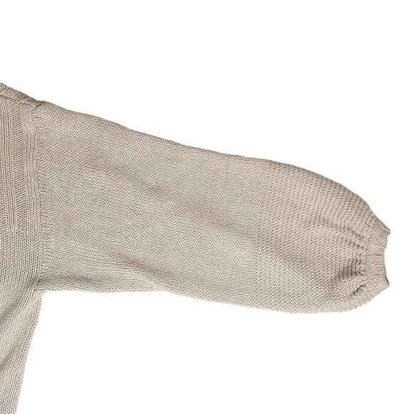 American Eagle oversized fit open front cardigan sweater Oatmeal cream color XS - Picture 5 of 10